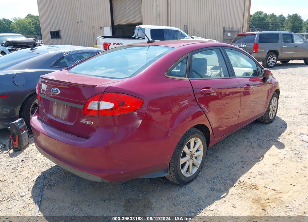 2011 FORD FIESTA SE VIN: 3FADP4BJ4BM121257