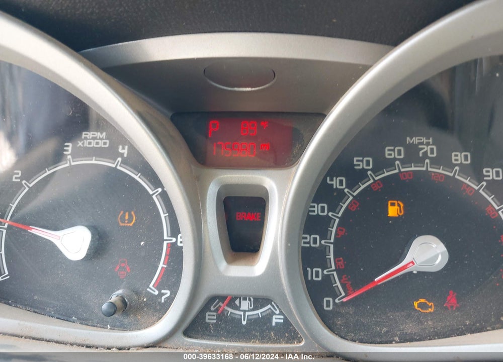 2011 FORD FIESTA SE VIN: 3FADP4BJ4BM121257