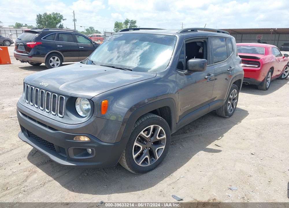 2016 JEEP RENEGADE LATITUDE VIN: ZACCJBBT5GPD05740