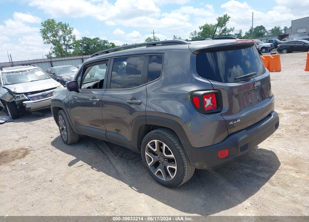 2016 JEEP RENEGADE LATITUDE VIN: ZACCJBBT5GPD05740