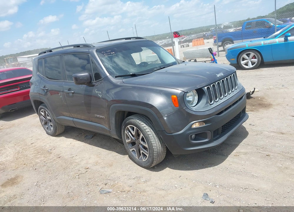 2016 JEEP RENEGADE LATITUDE VIN: ZACCJBBT5GPD05740