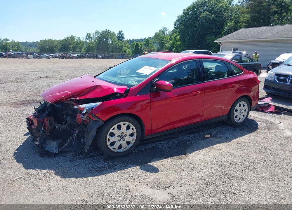 2012 FORD FOCUS SE VIN: 1FAHP3F26CL255785