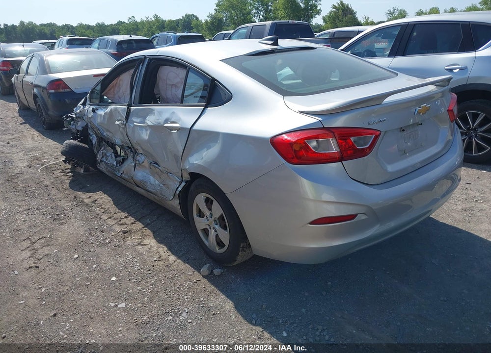 2017 CHEVROLET CRUZE LS AUTO VIN: 3G1BC5SM2HS554876
