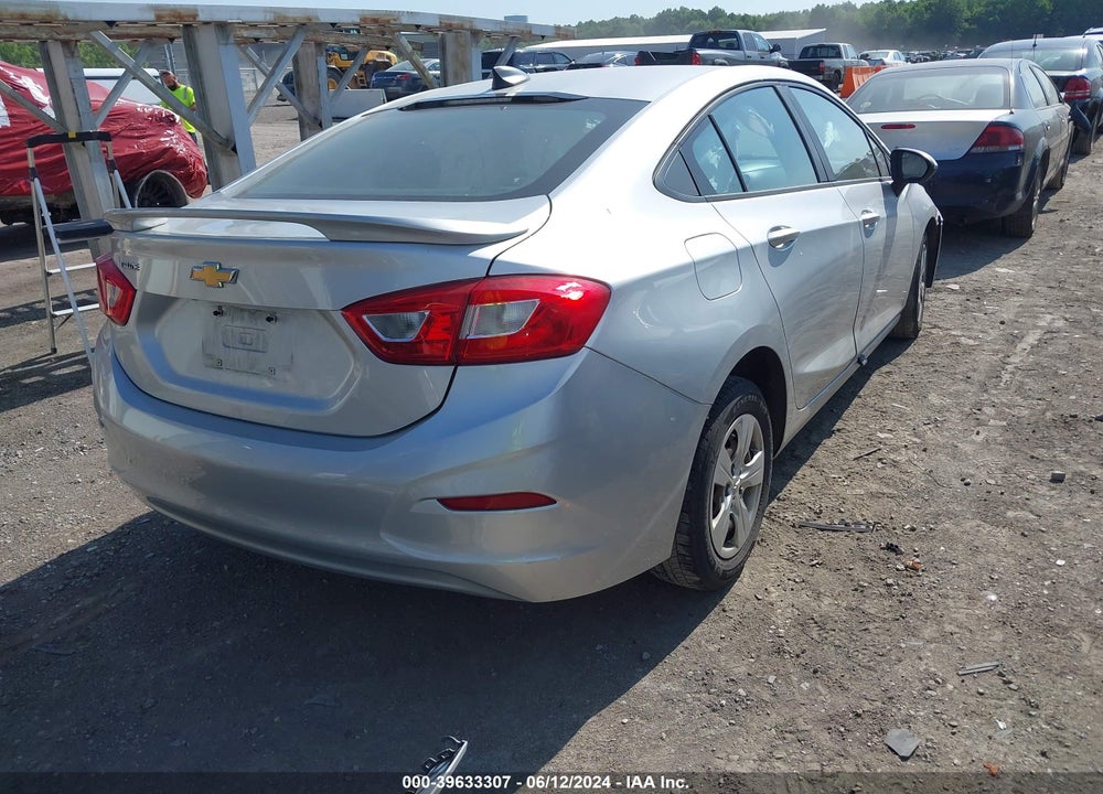 2017 CHEVROLET CRUZE LS AUTO VIN: 3G1BC5SM2HS554876