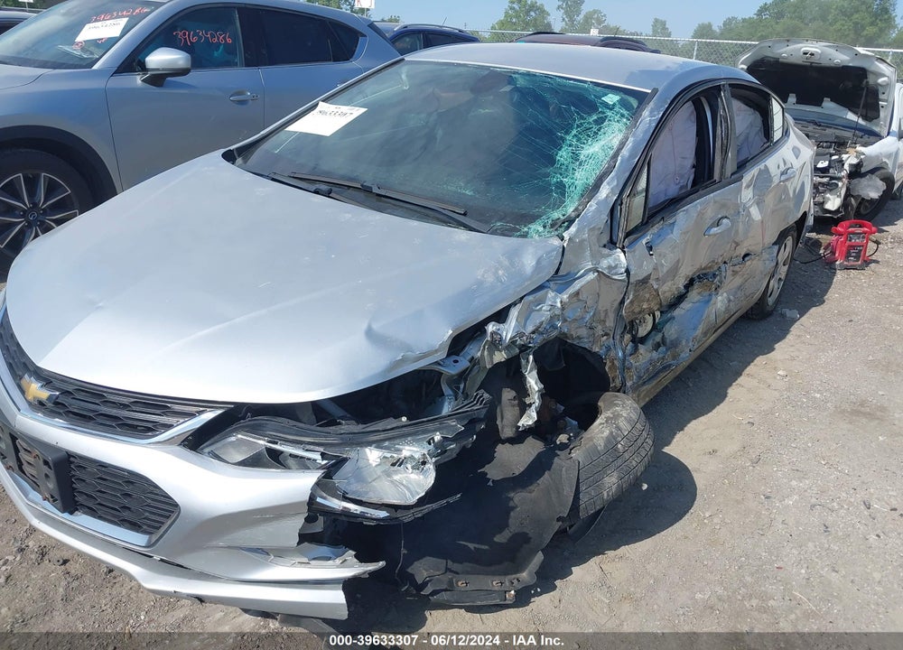 2017 CHEVROLET CRUZE LS AUTO VIN: 3G1BC5SM2HS554876