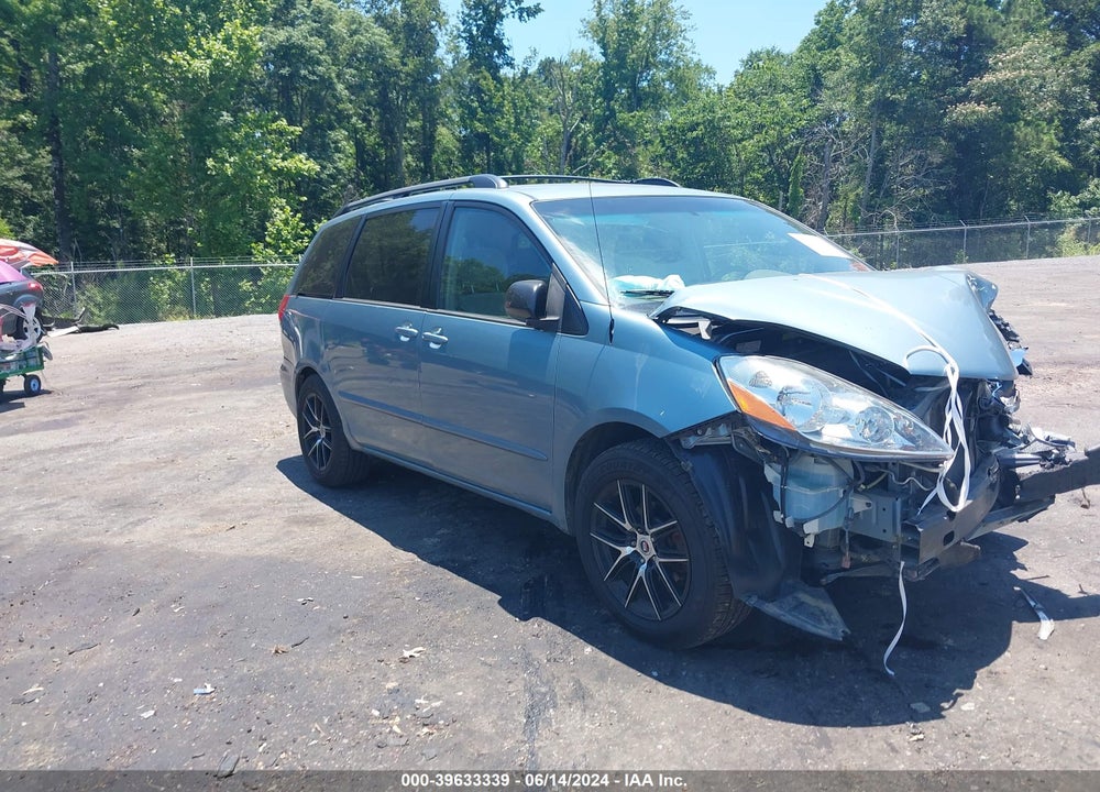 2008 TOYOTA SIENNA CE VIN: 5TDZK23C78S112855