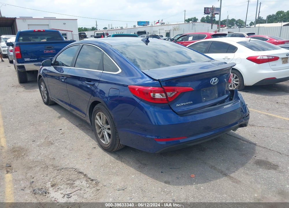 2015 HYUNDAI SONATA SE VIN: 5NPE24AF8FH148998