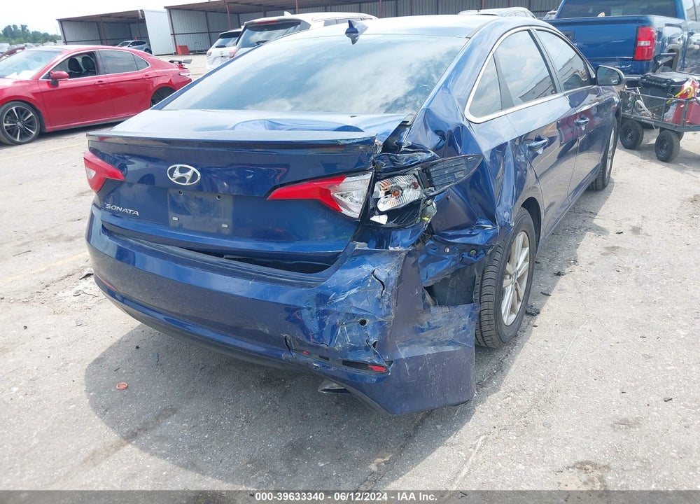 2015 HYUNDAI SONATA SE VIN: 5NPE24AF8FH148998