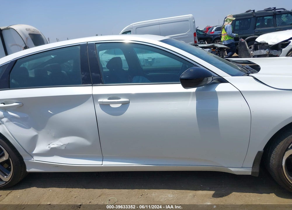 2022 HONDA ACCORD SPORT 2.0T VIN: 1HGCV2F37NA018543