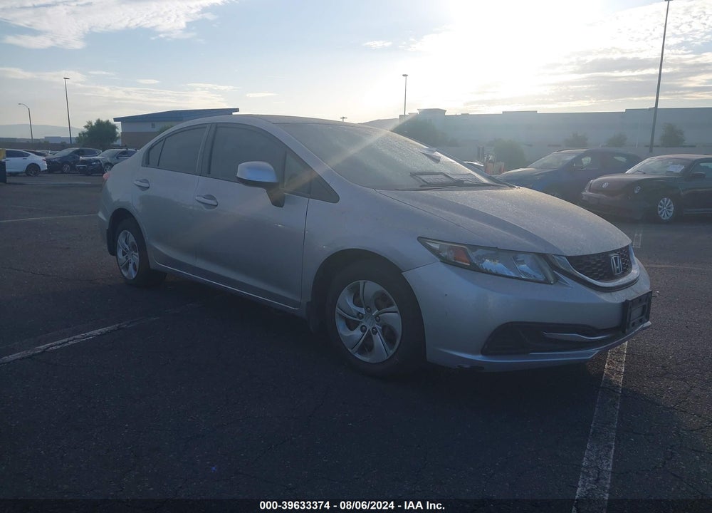 2013 HONDA CIVIC LX VIN: 19XFB2F53DE094052