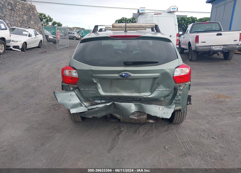 2016 SUBARU IMPREZA 2.0I VIN: JF1GPAA69GH318929