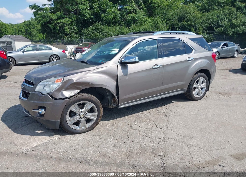 2010 CHEVROLET EQUINOX LTZ VIN: 2CNFLGEY5A6366940