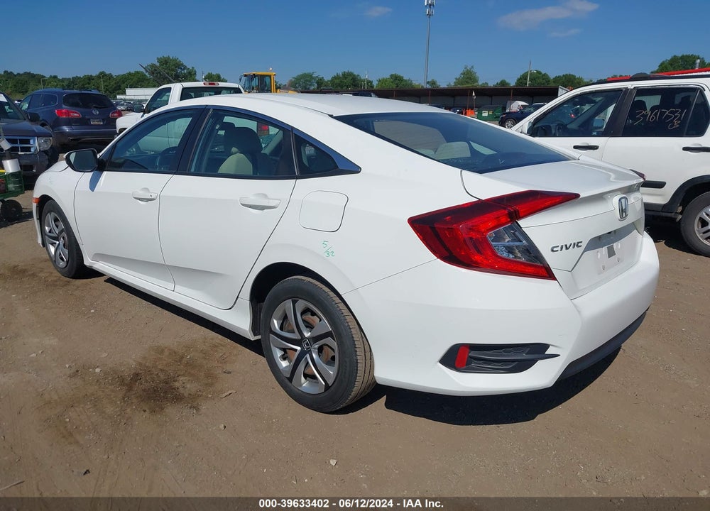 2018 HONDA CIVIC LX VIN: 2HGFC2F54JH507711