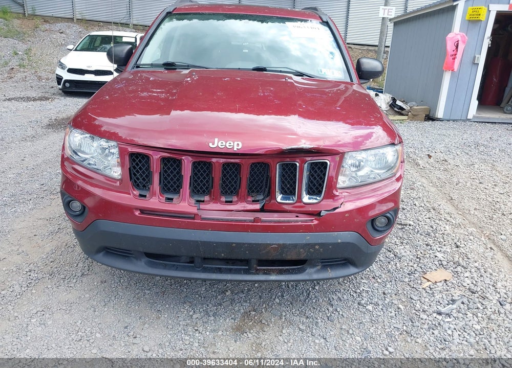 2012 JEEP COMPASS LATITUDE VIN: 1C4NJDEB0CD622065