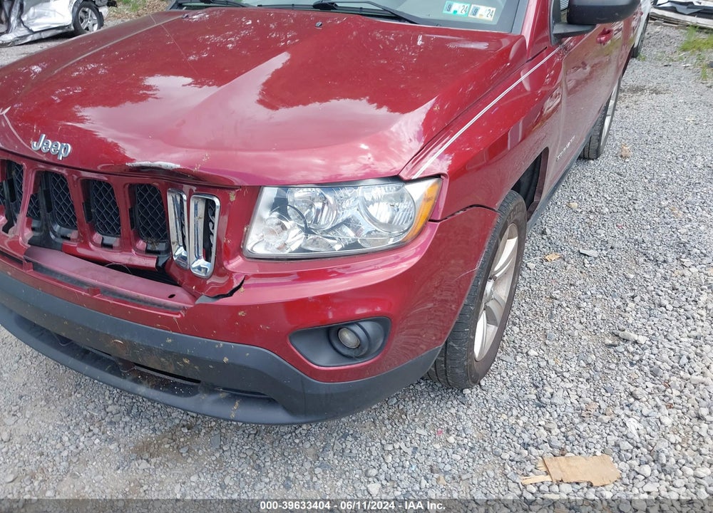 2012 JEEP COMPASS LATITUDE VIN: 1C4NJDEB0CD622065