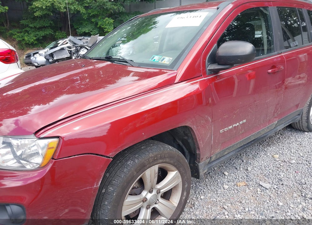 2012 JEEP COMPASS LATITUDE VIN: 1C4NJDEB0CD622065