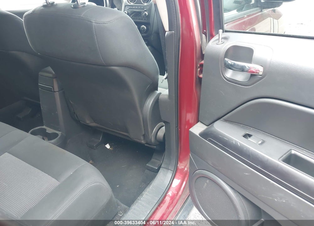 2012 JEEP COMPASS LATITUDE VIN: 1C4NJDEB0CD622065