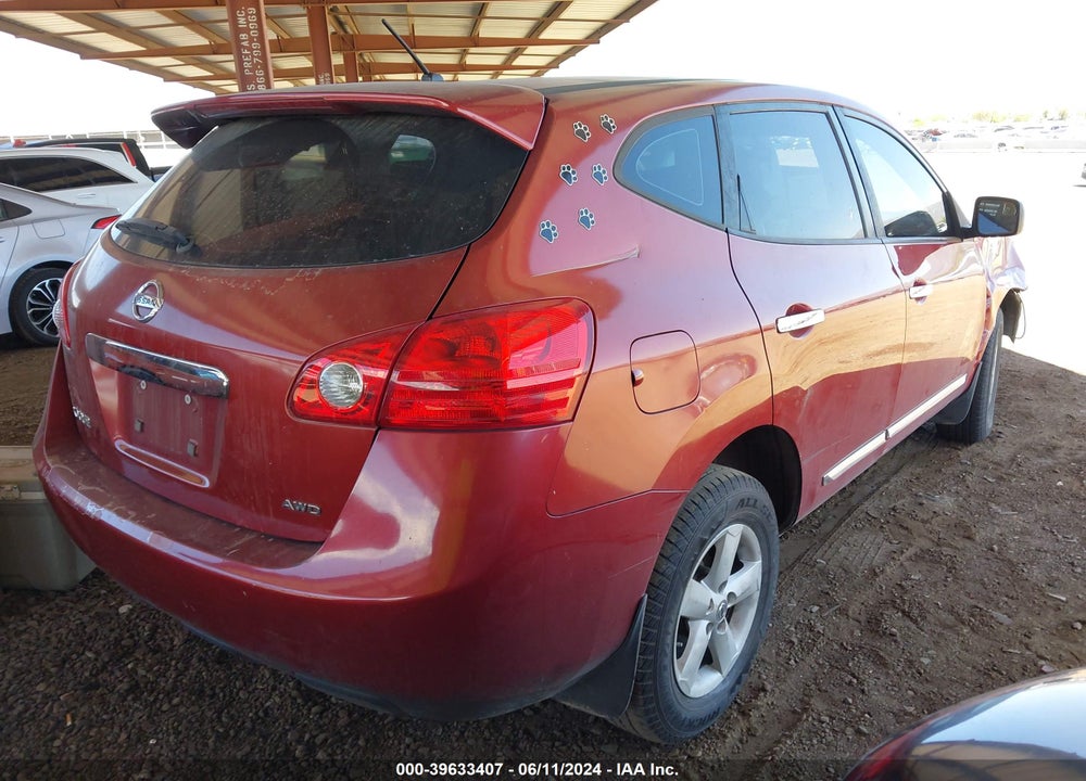 2013 NISSAN ROGUE S VIN: JN8AS5MV0DW619240
