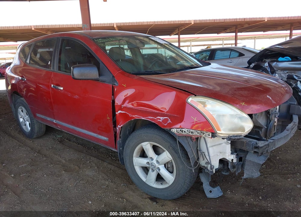 2013 NISSAN ROGUE S VIN: JN8AS5MV0DW619240