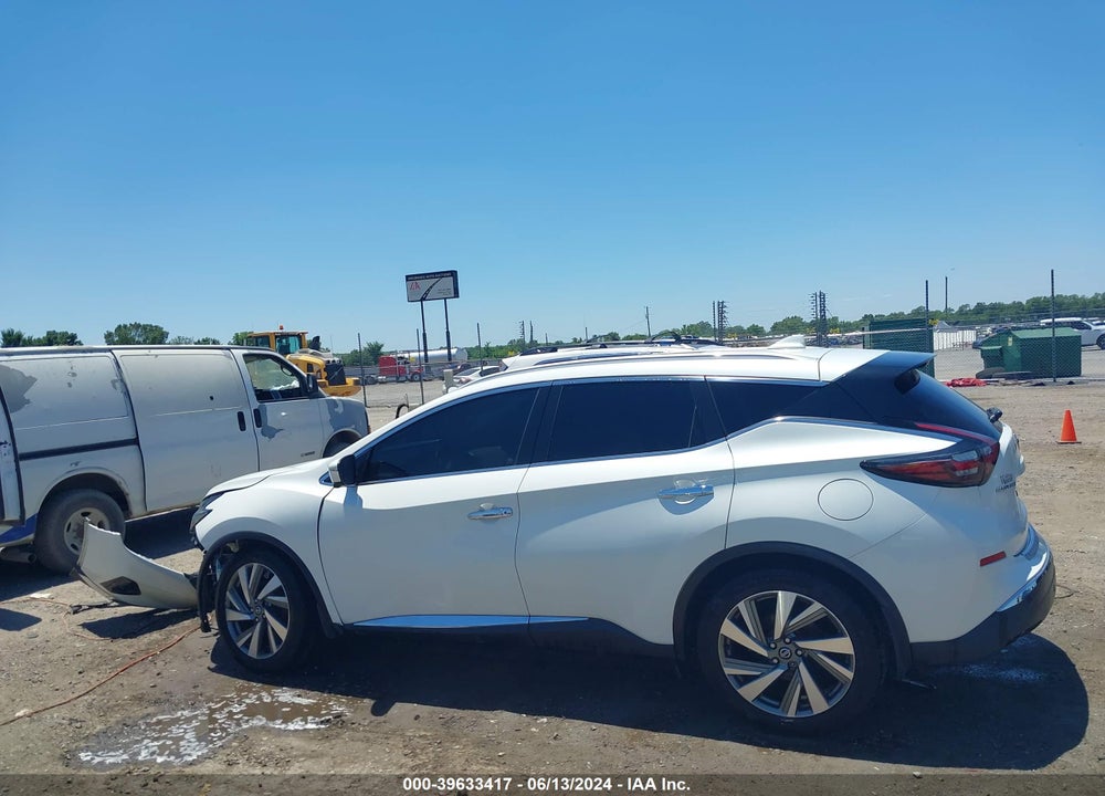2019 NISSAN MURANO SL VIN: 5N1AZ2MJ0KN155867