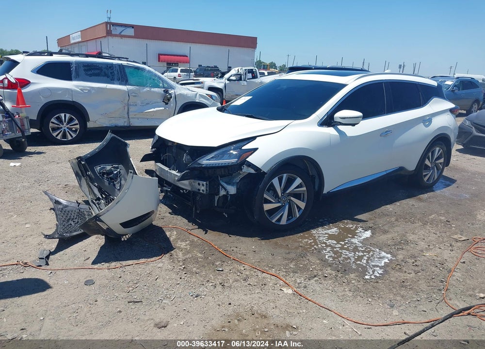 2019 NISSAN MURANO SL VIN: 5N1AZ2MJ0KN155867