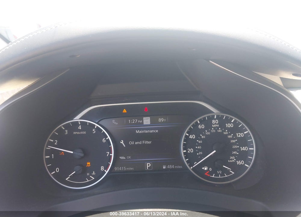 2019 NISSAN MURANO SL VIN: 5N1AZ2MJ0KN155867