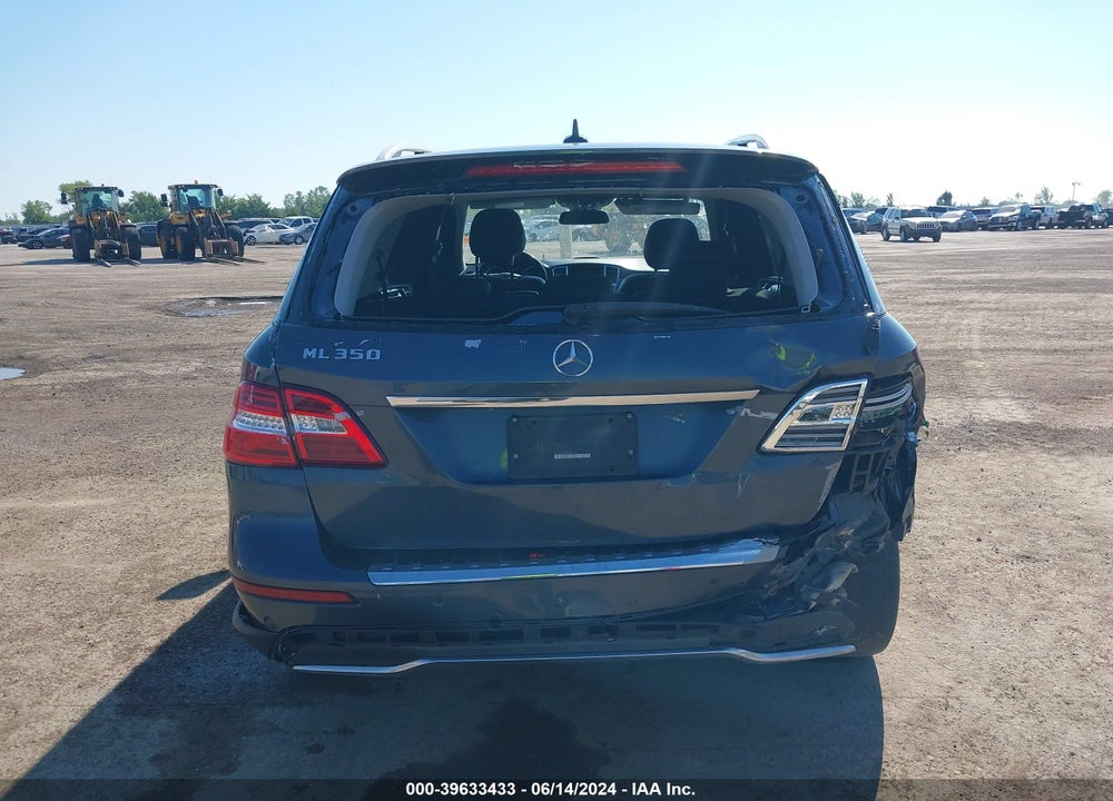 2015 MERCEDES-BENZ ML 350 VIN: 4JGDA5JB0FA607218