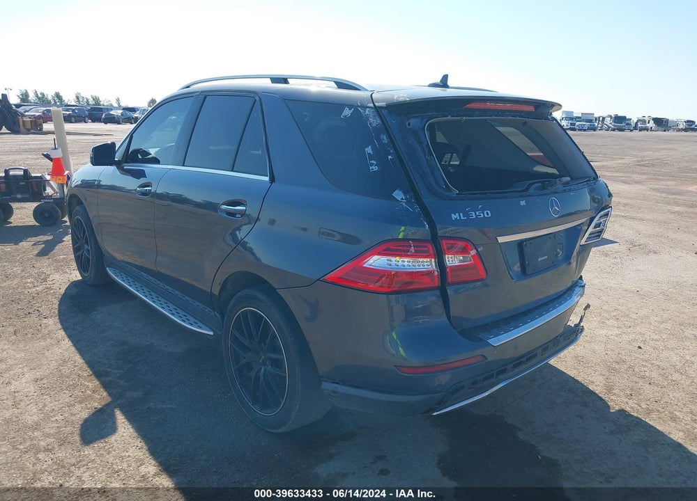 2015 MERCEDES-BENZ ML 350 VIN: 4JGDA5JB0FA607218