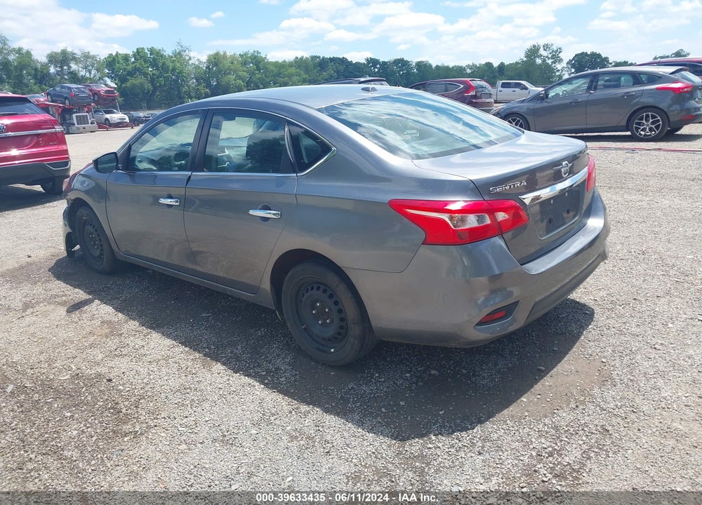 2016 NISSAN SENTRA VIN: 3N1AB7AP2GL668630