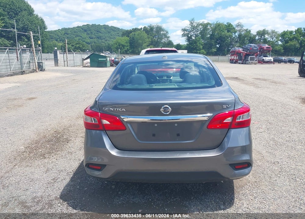 2016 NISSAN SENTRA VIN: 3N1AB7AP2GL668630