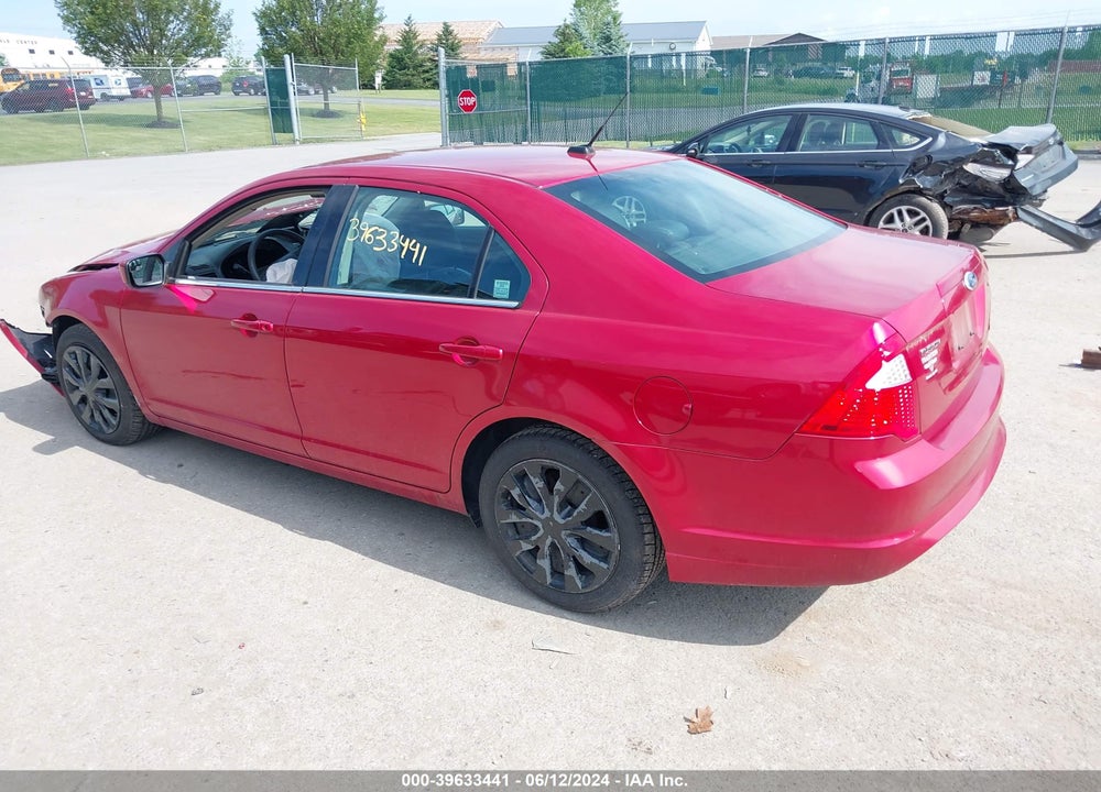 2011 FORD FUSION SE VIN: 3FAHP0HA8BR104644