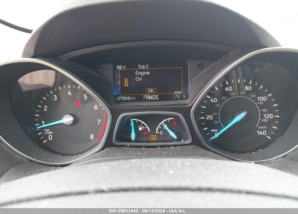 2017 FORD ESCAPE SE VIN: 1FMCU9GD5HUC01388