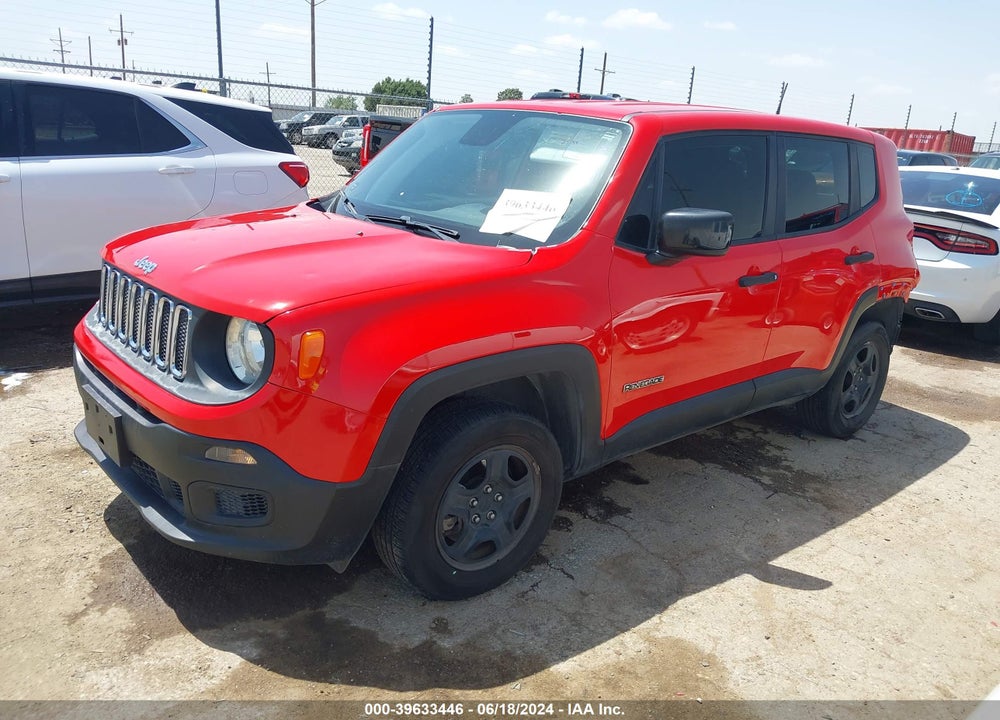 2018 JEEP RENEGADE SPORT 4X4 VIN: ZACCJBAB5JPH31489