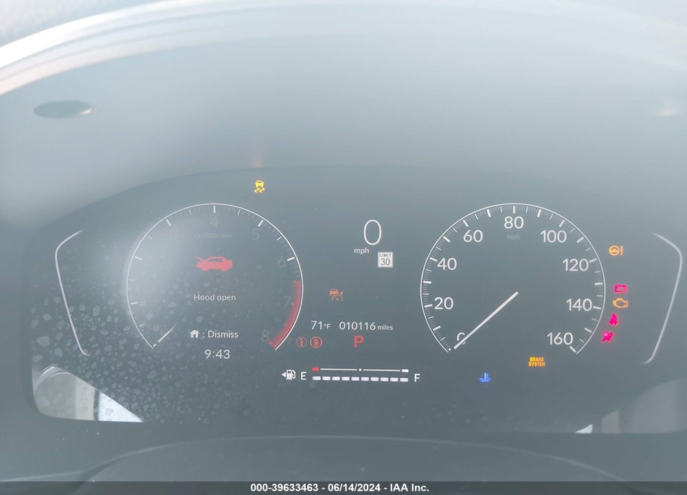 2023 HONDA CIVIC EX /EX W/O BSI VIN: 2HGFE1F76PH311218