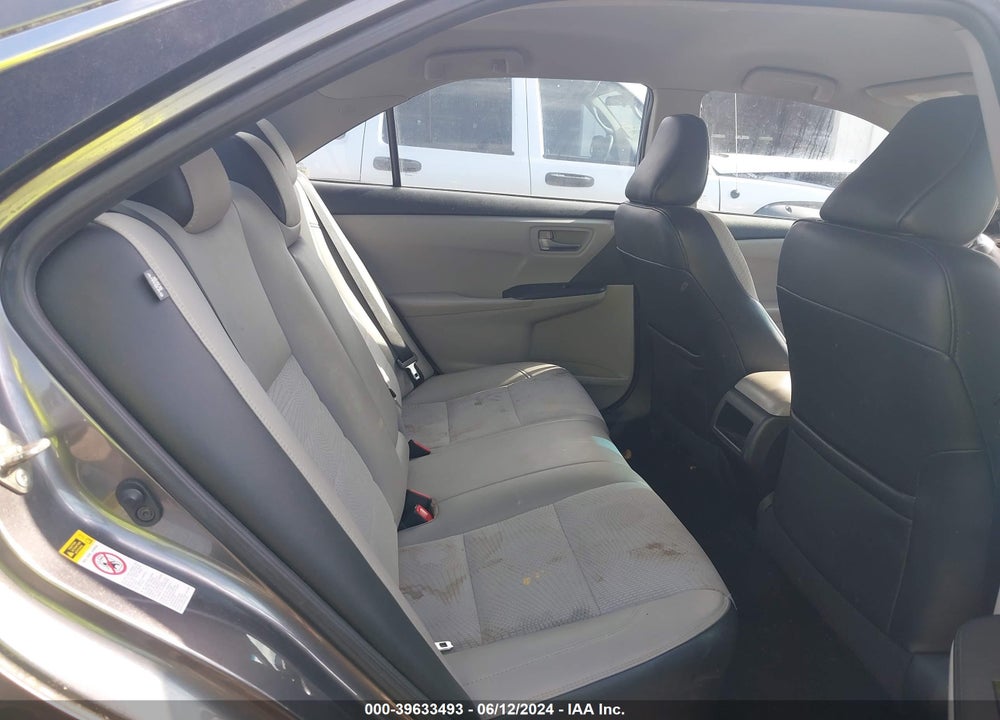 2016 TOYOTA CAMRY SE VIN: 4T1BF1FKXGU522820