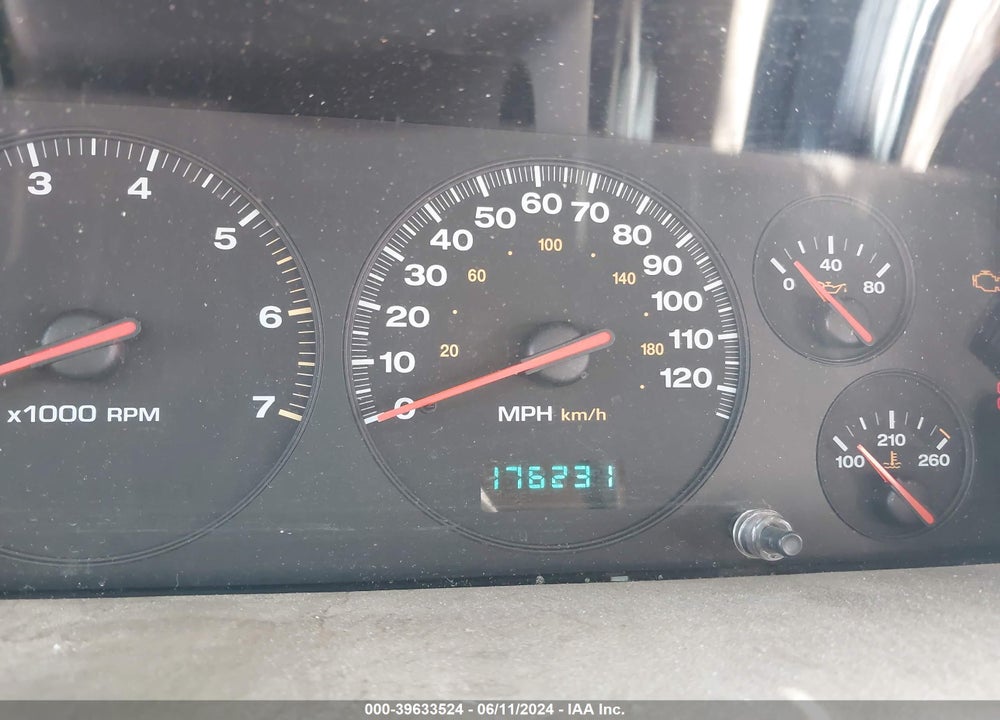 2000 JEEP GRAND CHEROKEE LIMITED VIN: 1J4GW58N1YC264407