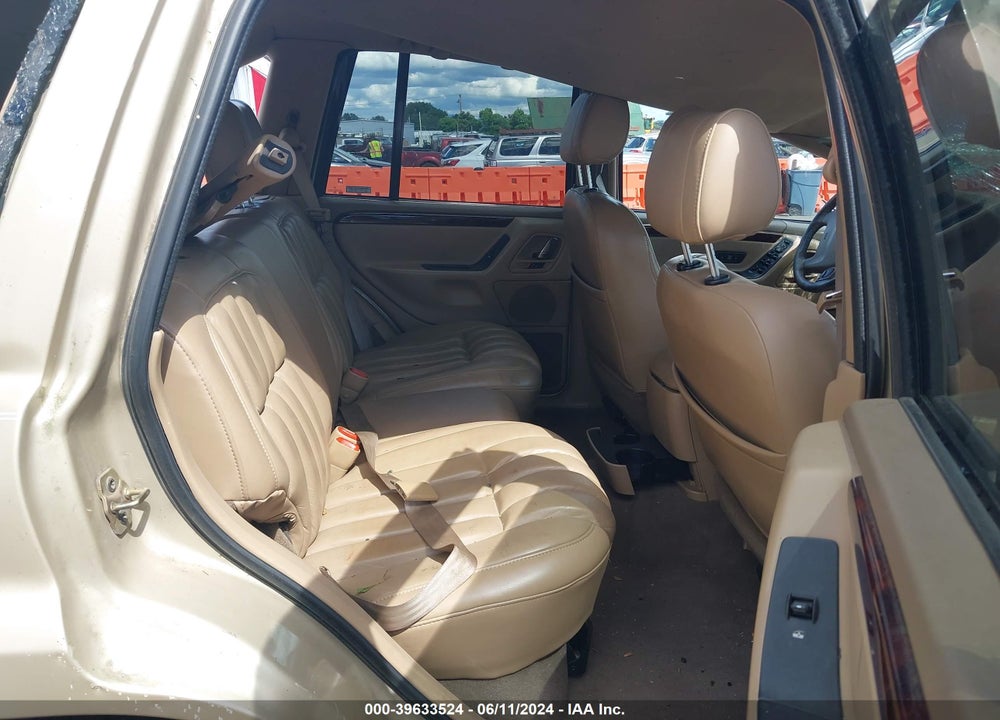 2000 JEEP GRAND CHEROKEE LIMITED VIN: 1J4GW58N1YC264407