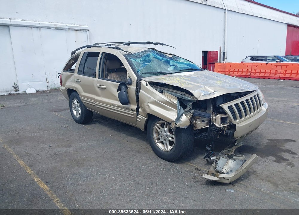2000 JEEP GRAND CHEROKEE LIMITED VIN: 1J4GW58N1YC264407