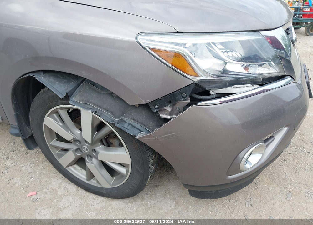 2014 NISSAN PATHFINDER PLATINUM VIN: 5N1AR2MMXEC649423