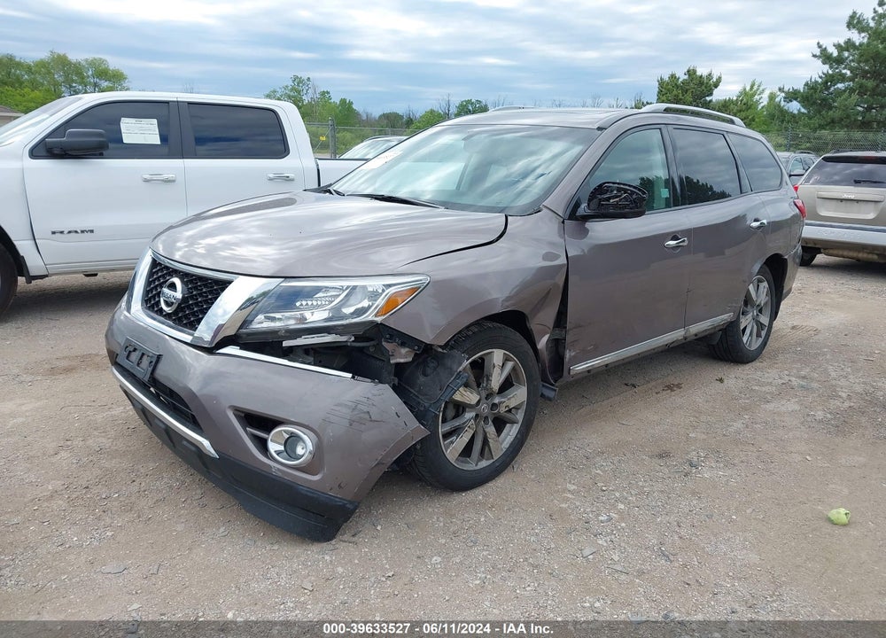 2014 NISSAN PATHFINDER PLATINUM VIN: 5N1AR2MMXEC649423