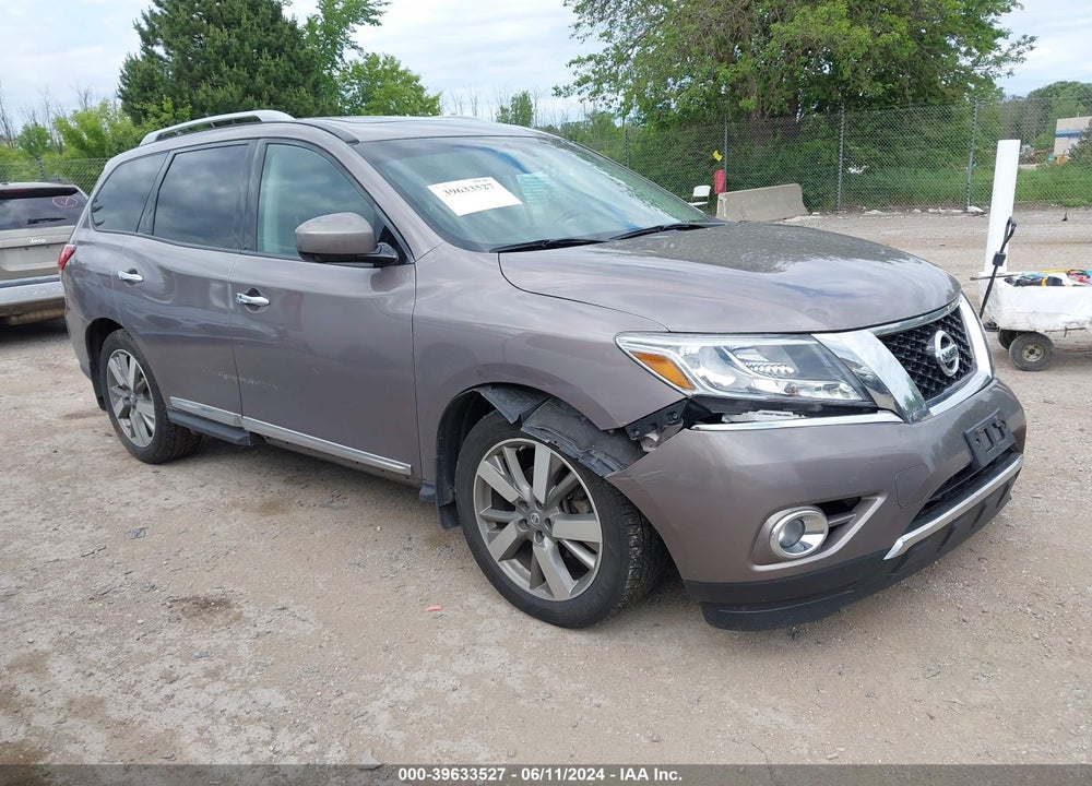 2014 NISSAN PATHFINDER PLATINUM VIN: 5N1AR2MMXEC649423