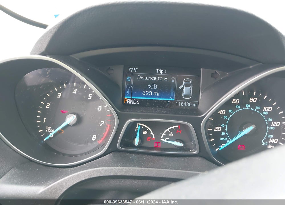2015 FORD ESCAPE TITANIUM VIN: 1FMCU0J97FUA51572