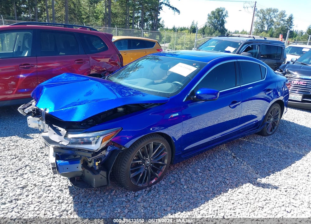 2022 ACURA ILX PREMIUM A-SPEC PACKAGES/TECHNOLOGY A-SPEC PACKAGES VIN: 19UDE2F81NA002869