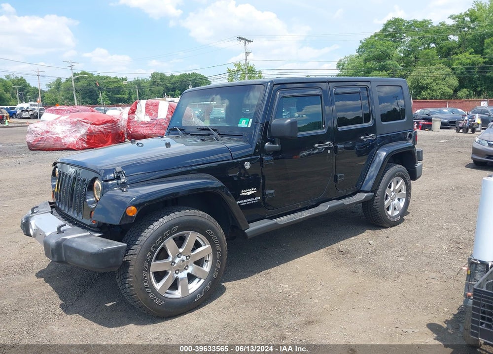 2008 JEEP WRANGLER UNLIMITED SAHARA VIN: 1J4GA59148L566994