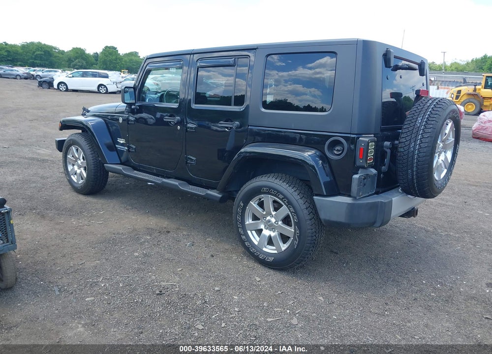 2008 JEEP WRANGLER UNLIMITED SAHARA VIN: 1J4GA59148L566994