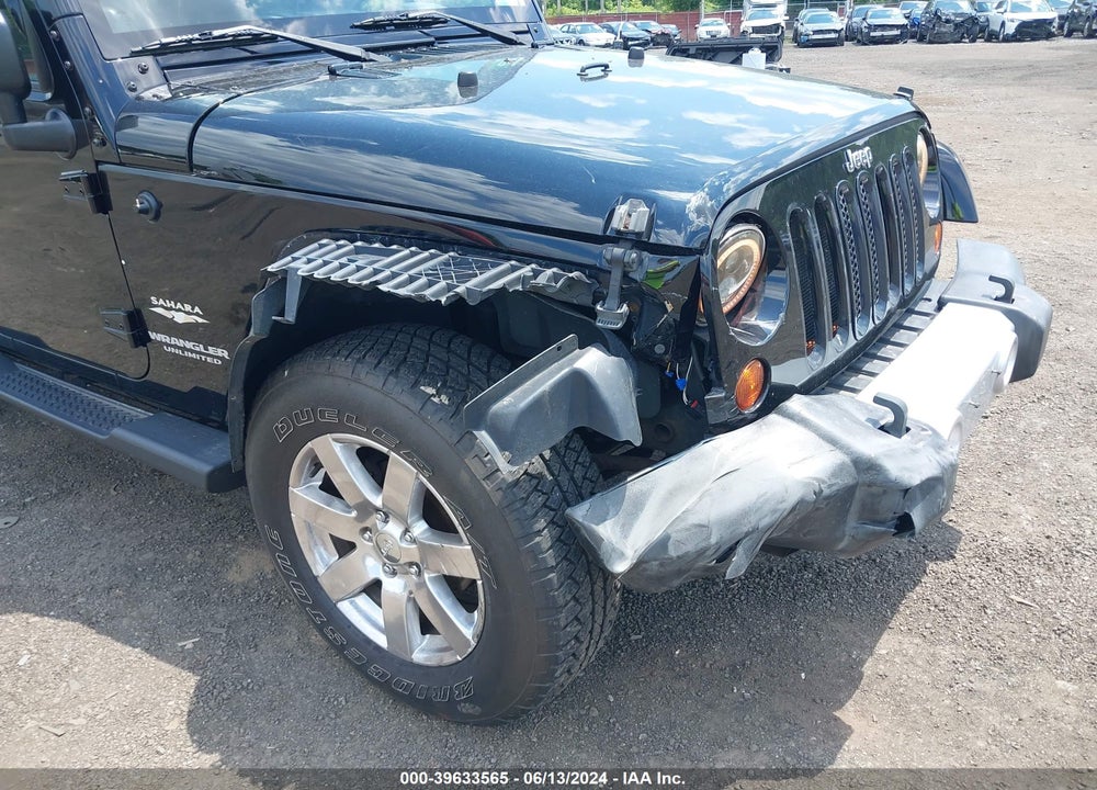 2008 JEEP WRANGLER UNLIMITED SAHARA VIN: 1J4GA59148L566994