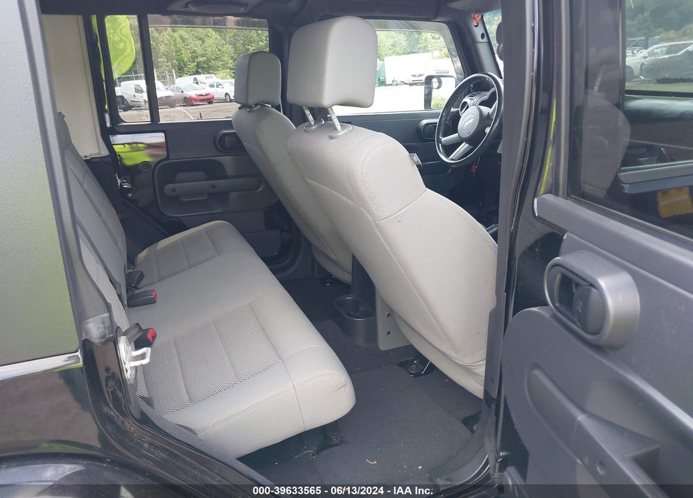 2008 JEEP WRANGLER UNLIMITED SAHARA VIN: 1J4GA59148L566994