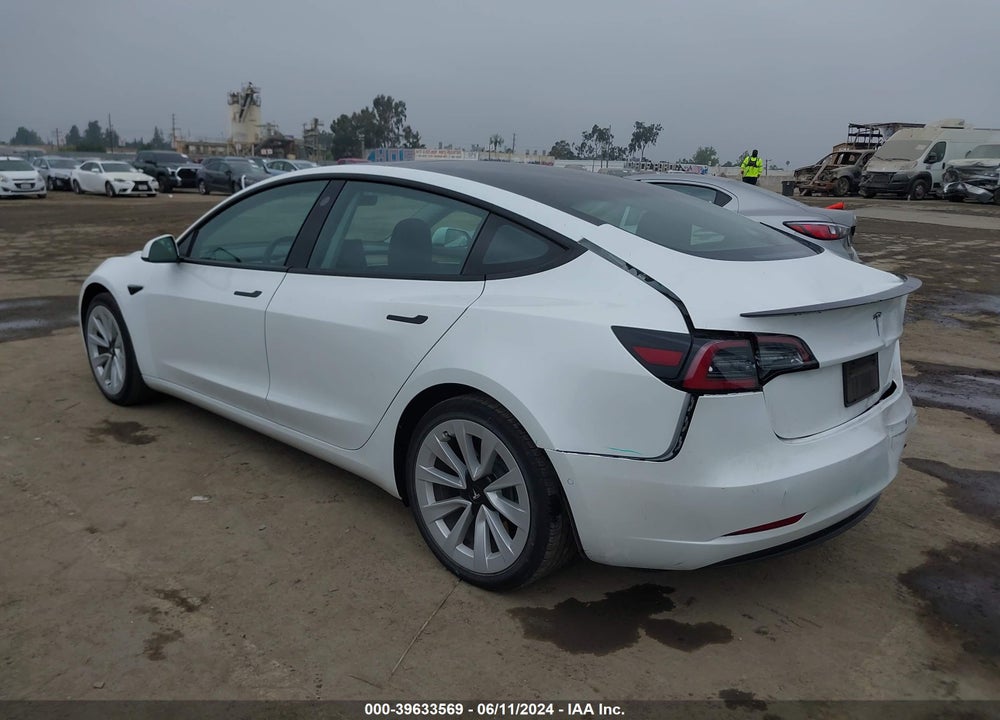 2021 TESLA MODEL 3 STANDARD RANGE PLUS REAR-WHEEL DRIVE VIN: 5YJ3E1EA7MF078871