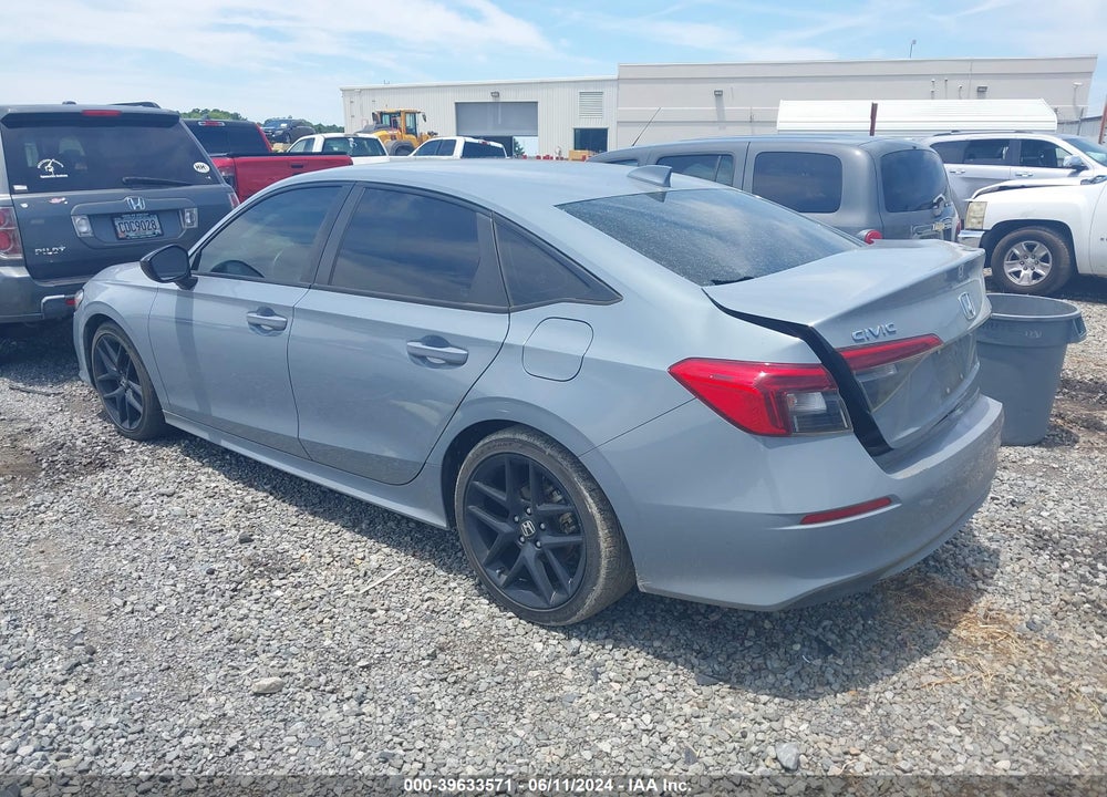 2022 HONDA CIVIC SPORT VIN: 2HGFE2F53NH557712