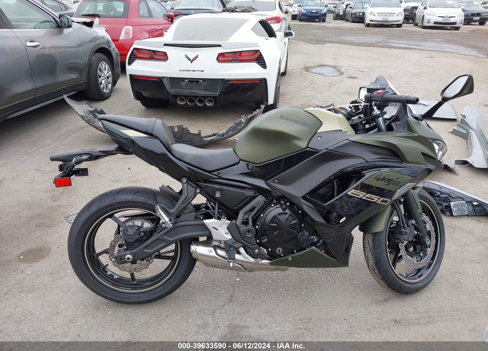 2024 KAWASAKI EX650 R VIN: ML5EXER17RDAD3800